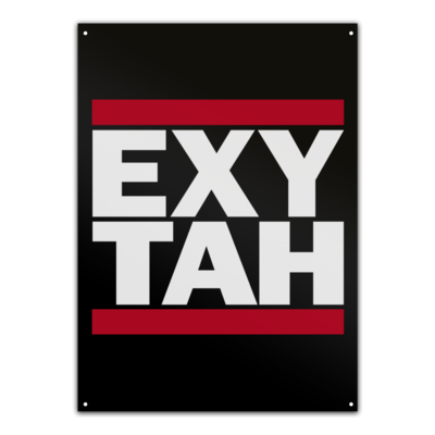 Motiv: Metallschild - ExyTah - bestimme auf Wunsch Details wie Produkt, Grösse, Farbe und Position selbst ! Motiv: Metallschild - ExyTah