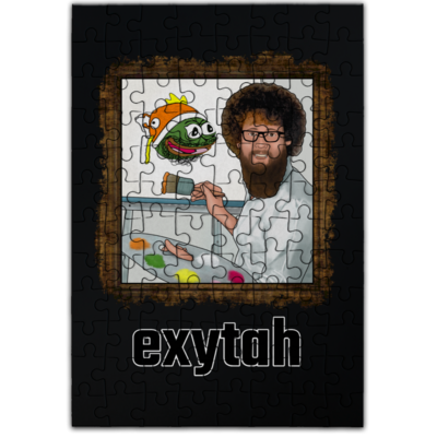 Motiv: Puzzle - exyross_exytah - bestimme auf Wunsch Details wie Produkt, Grösse, Farbe und Position selbst ! Motiv: Puzzle - exyross_exytah