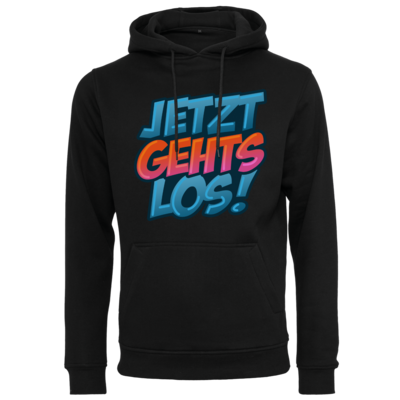 Motiv: Heavy Hoodie - Jetzt gehts los! - bestimme auf Wunsch Details wie Produkt, Grösse, Farbe und Position selbst ! Motiv: Heavy Hoodie - Jetzt gehts los!