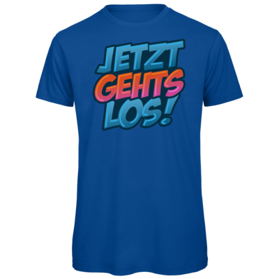 Motiv: Organic T-Shirt - Jetzt gehts los! - bestimme auf Wunsch Details wie Produkt, Grösse, Farbe und Position selbst ! Motiv: Organic T-Shirt - Jetzt gehts los!