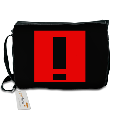 Motiv: Schultertasche - Logo 