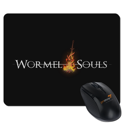 Motiv: Mousepad Textil - Wormel Souls - bestimme auf Wunsch Details wie Produkt, Grösse, Farbe und Position selbst ! Motiv: Mousepad Textil - Wormel Souls