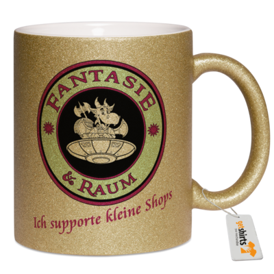 Motiv: Tasse Sparkle - Tasse-ich supporte kleine Shops