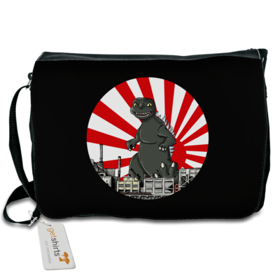 Motiv: Schultertasche - Monster - bestimme auf Wunsch Details wie Produkt, Grösse, Farbe und Position selbst ! Motiv: Schultertasche - Monster