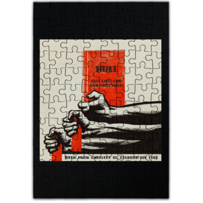 Motiv: Puzzle - Musk - bestimme auf Wunsch Details wie Produkt, Grösse, Farbe und Position selbst ! Motiv: Puzzle - Musk