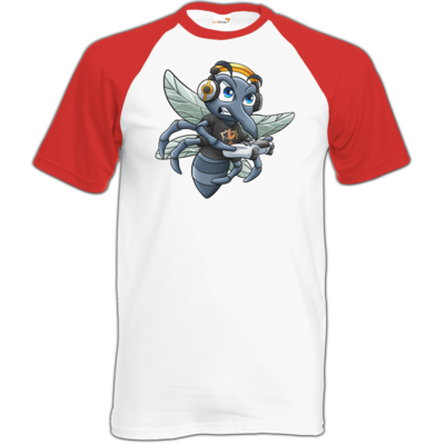 Motiv: TShirt Baseball - Moskito/Logo - bestimme auf Wunsch Details wie Produkt, Grösse, Farbe und Position selbst ! Motiv: TShirt Baseball - Moskito/Logo