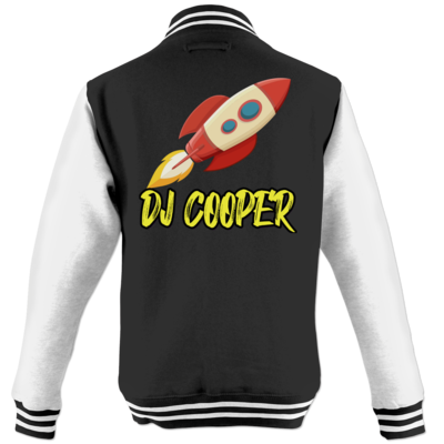 Motiv: College Jacke - Rakete - bestimme auf Wunsch Details wie Produkt, Grösse, Farbe und Position selbst ! Motiv: College Jacke - Rakete
