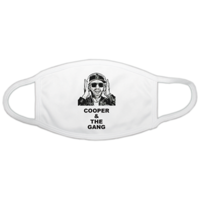 Motiv: Gesichtsmaske - schwarz