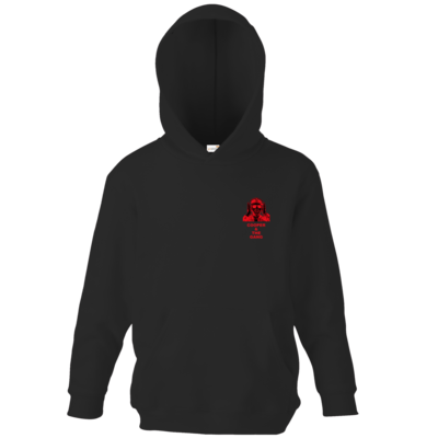 Motiv: Kids Hooded Sweat - rot - bestimme auf Wunsch Details wie Produkt, Grösse, Farbe und Position selbst ! Motiv: Kids Hooded Sweat - rot