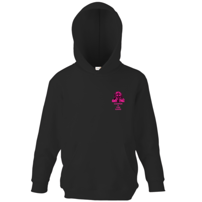 Motiv: Kids Hooded Sweat - pink - bestimme auf Wunsch Details wie Produkt, Grösse, Farbe und Position selbst ! Motiv: Kids Hooded Sweat - pink