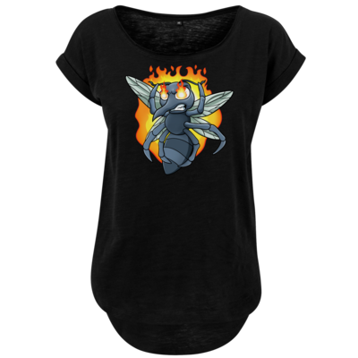 Motiv: Ladies Long Slub Tee - Rage - bestimme auf Wunsch Details wie Produkt, Grösse, Farbe und Position selbst ! Motiv: Ladies Long Slub Tee - Rage