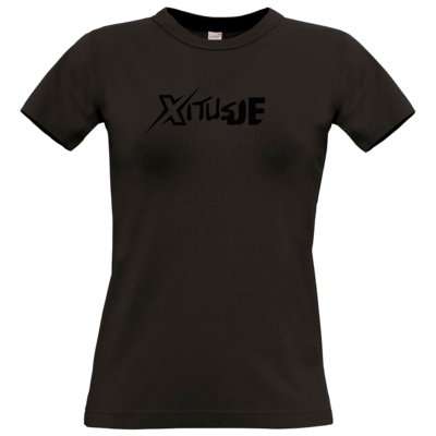 Motiv: T-Shirt Damen Premium FAIR WEAR - Black XitusDE - bestimme auf Wunsch Details wie Produkt, Grösse, Farbe und Position selbst ! Motiv: T-Shirt Damen Premium FAIR WEAR - Black XitusDE