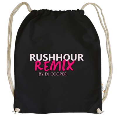 Motiv: Cotton Gymsac - RHR pink - bestimme auf Wunsch Details wie Produkt, Grösse, Farbe und Position selbst ! Motiv: Cotton Gymsac - RHR pink