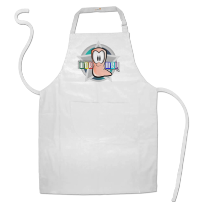 Motiv: Schürze - Big Wormel Logo - bestimme auf Wunsch Details wie Produkt, Grösse, Farbe und Position selbst ! Motiv: Schürze - Big Wormel Logo