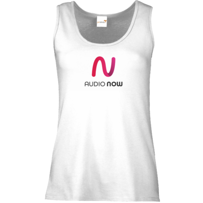 Motiv: Tank Top Damen Classic - Logo_Audio Now - bestimme auf Wunsch Details wie Produkt, Grösse, Farbe und Position selbst ! Motiv: Tank Top Damen Classic - Logo_Audio Now