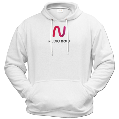 Motiv: Hoodie Premium FAIR WEAR - Logo_Audio Now - bestimme auf Wunsch Details wie Produkt, Grösse, Farbe und Position selbst ! Motiv: Hoodie Premium FAIR WEAR - Logo_Audio Now