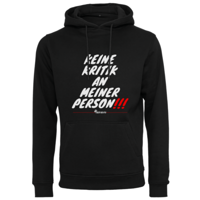Motiv: Heavy Hoodie - Keine Kritik - bestimme auf Wunsch Details wie Produkt, Grösse, Farbe und Position selbst ! Motiv: Heavy Hoodie - Keine Kritik