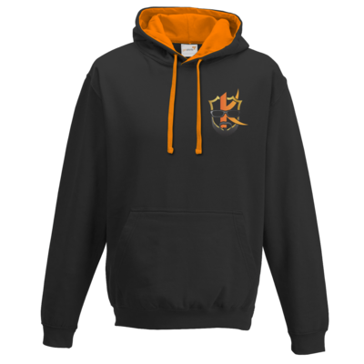 Motiv: Two-Tone Hoodie - Kiquad Logo - bestimme auf Wunsch Details wie Produkt, Grösse, Farbe und Position selbst ! Motiv: Two-Tone Hoodie - Kiquad Logo