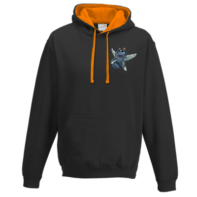Motiv: Two-Tone Hoodie - CatMosquito - bestimme auf Wunsch Details wie Produkt, Grösse, Farbe und Position selbst ! Motiv: Two-Tone Hoodie - CatMosquito