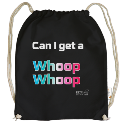 Motiv: Cotton Gymsac - bestimme auf Wunsch Details wie Produkt, Grösse, Farbe und Position selbst ! Motiv: Cotton Gymsac