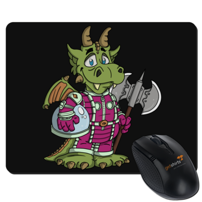 Motiv: Mousepad Textil - Space-Dragon - bestimme auf Wunsch Details wie Produkt, Grösse, Farbe und Position selbst ! Motiv: Mousepad Textil - Space-Dragon