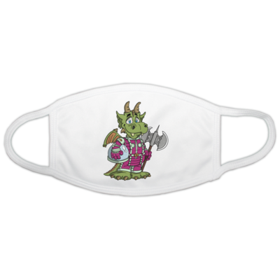 Motiv: Gesichtsmaske - Space-Dragon
