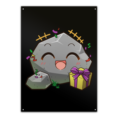 Motiv: Metallschild - Sparki-Geschenk - bestimme auf Wunsch Details wie Produkt, Grösse, Farbe und Position selbst ! Motiv: Metallschild - Sparki-Geschenk
