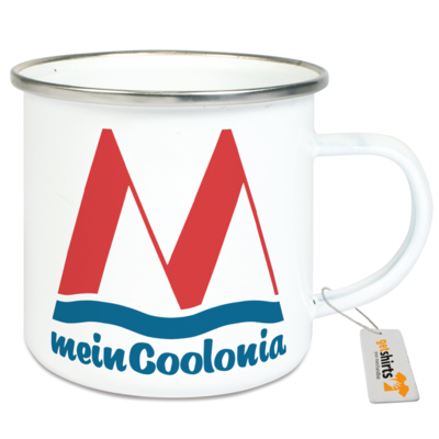 Motiv: Emaille-Tasse - meinCoolonia-G