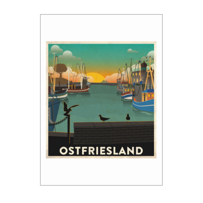 Motiv: Poster A1 - Heimathafen - bestimme auf Wunsch Details wie Produkt, Grösse, Farbe und Position selbst ! Motiv: Poster A1 - Heimathafen