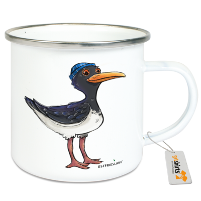 Motiv: Emaille-Tasse - Austin