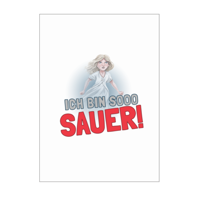 Motiv: Poster A1 - Mimi sauer - bestimme auf Wunsch Details wie Produkt, Grösse, Farbe und Position selbst ! Motiv: Poster A1 - Mimi sauer