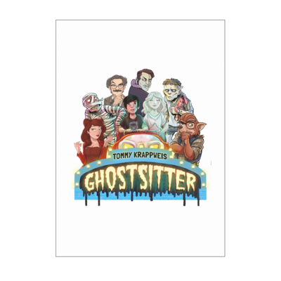 Motiv: Poster A1 - Ghostsitter - bestimme auf Wunsch Details wie Produkt, Grösse, Farbe und Position selbst ! Motiv: Poster A1 - Ghostsitter