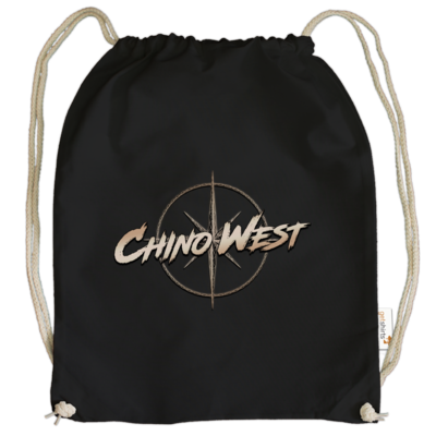 Motiv: Cotton Gymsac - ChinoWest Logo - bestimme auf Wunsch Details wie Produkt, Grösse, Farbe und Position selbst ! Motiv: Cotton Gymsac - ChinoWest Logo