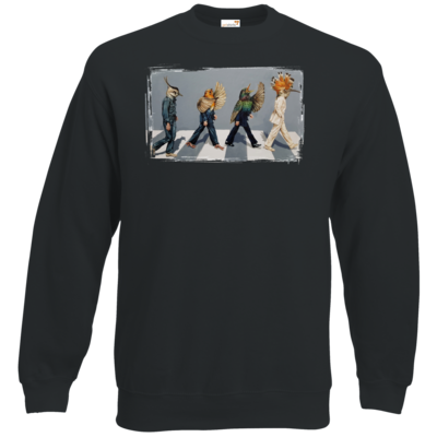 Motiv: Sweatshirt Classic - Abbey Road - bestimme auf Wunsch Details wie Produkt, Grösse, Farbe und Position selbst ! Motiv: Sweatshirt Classic - Abbey Road