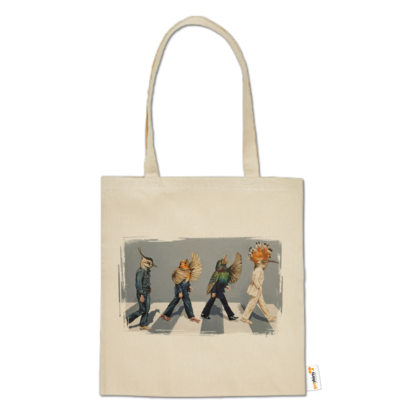 Motiv: Baumwolltasche - Abbey Road - bestimme auf Wunsch Details wie Produkt, Grösse, Farbe und Position selbst ! Motiv: Baumwolltasche - Abbey Road