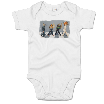Motiv: Baby Body Organic - Abbey Road - bestimme auf Wunsch Details wie Produkt, Grösse, Farbe und Position selbst ! Motiv: Baby Body Organic - Abbey Road