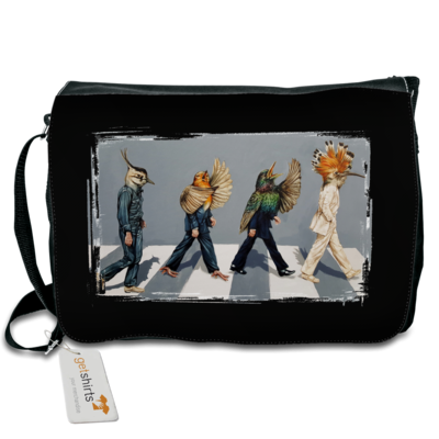 Motiv: Schultertasche - Abbey Road - bestimme auf Wunsch Details wie Produkt, Grösse, Farbe und Position selbst ! Motiv: Schultertasche - Abbey Road