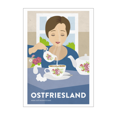 Motiv: Poster A1 - Vintage Tea - bestimme auf Wunsch Details wie Produkt, Grösse, Farbe und Position selbst ! Motiv: Poster A1 - Vintage Tea