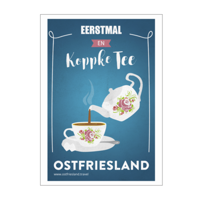 Motiv: Poster A1 - Koppke Tee - bestimme auf Wunsch Details wie Produkt, Grösse, Farbe und Position selbst ! Motiv: Poster A1 - Koppke Tee