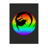 Motiv: Poster A1 - Drabu Rainbow Logo - bestimme auf Wunsch Details wie Produkt, Grösse, Farbe und Position selbst ! Motiv: Poster A1 - Drabu Rainbow Logo