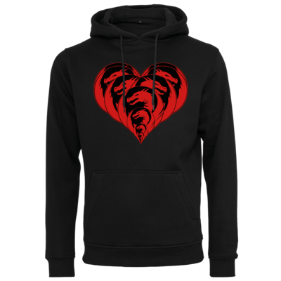 Motiv: Heavy Hoodie - Drabu Herz - bestimme auf Wunsch Details wie Produkt, Grösse, Farbe und Position selbst ! Motiv: Heavy Hoodie - Drabu Herz