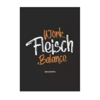 Motiv: Poster A1 - Fleisch Balance - bestimme auf Wunsch Details wie Produkt, Grösse, Farbe und Position selbst ! Motiv: Poster A1 - Fleisch Balance