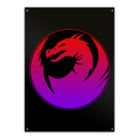 Motiv: Metallschild - Drabu Logo Youtube/Twitch - bestimme auf Wunsch Details wie Produkt, Grösse, Farbe und Position selbst ! Motiv: Metallschild - Drabu Logo Youtube/Twitch