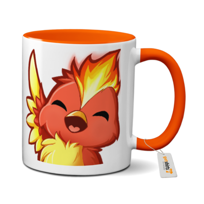Motiv: Tasse farbig - Fye Wave