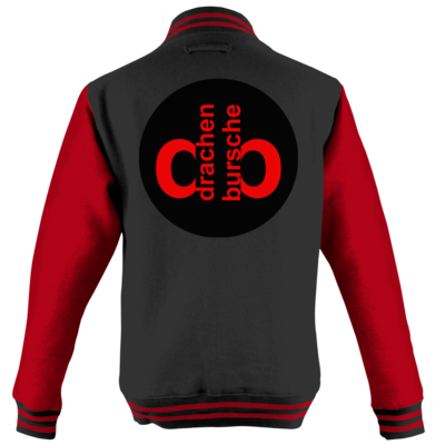 Motiv: College Jacke - Drabu Retro Logo - bestimme auf Wunsch Details wie Produkt, Grösse, Farbe und Position selbst ! Motiv: College Jacke - Drabu Retro Logo