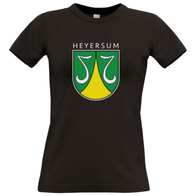 Motiv: T-Shirt Damen Premium FAIR WEAR - Dorfwappen klein - bestimme auf Wunsch Details wie Produkt, Grösse, Farbe und Position selbst ! Motiv: T-Shirt Damen Premium FAIR WEAR - Dorfwappen klein