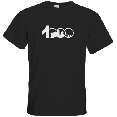 Motiv: T-Shirt Premium FAIR WEAR - Logo 1000 Jahre - bestimme auf Wunsch Details wie Produkt, Grösse, Farbe und Position selbst ! Motiv: T-Shirt Premium FAIR WEAR - Logo 1000 Jahre