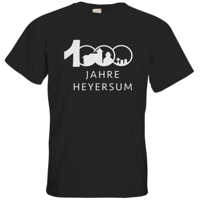 Motiv: T-Shirt Premium FAIR WEAR - Logo 1000 Jahre - Schrift unten - bestimme auf Wunsch Details wie Produkt, Grösse, Farbe und Position selbst ! Motiv: T-Shirt Premium FAIR WEAR - Logo 1000 Jahre - Schrift unten