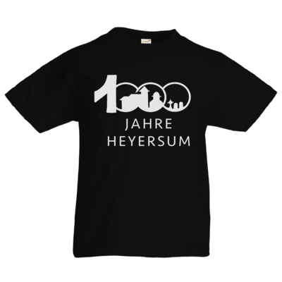 Motiv: Kids T-Shirt Premium FAIR WEAR - Logo 1000 Jahre - Schrift unten - bestimme auf Wunsch Details wie Produkt, Grösse, Farbe und Position selbst ! Motiv: Kids T-Shirt Premium FAIR WEAR - Logo 1000 Jahre - Schrift unten