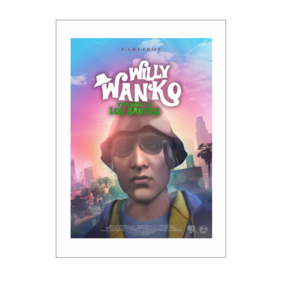 Motiv: Poster A1 - Willy Wanko - bestimme auf Wunsch Details wie Produkt, Grösse, Farbe und Position selbst ! Motiv: Poster A1 - Willy Wanko
